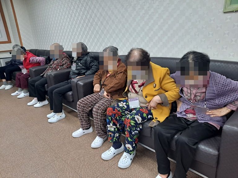 [하안노인주간보호센터] 10월 29일 생활체육프로그램