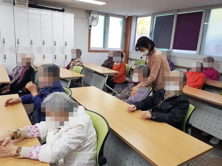 [하안노인주간보호센터]10월 7일 작업치료 프로그램